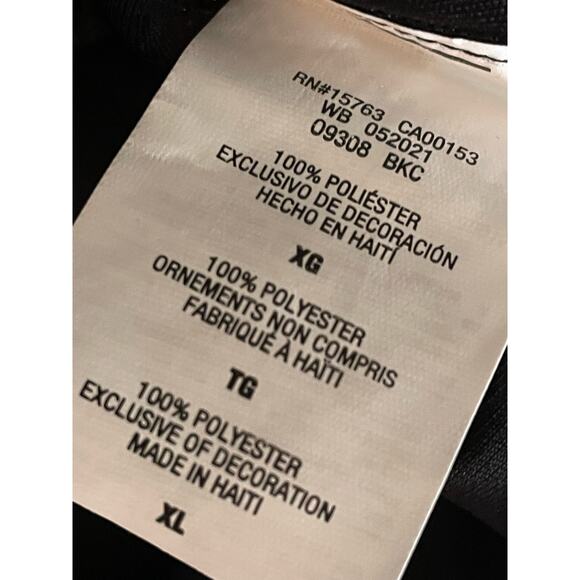 Hanes Sports Active Gear Black Long Sleeve Men's Shirt XL NEW - Picture 6 of 6